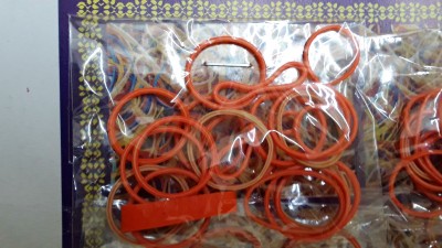 Rubber small packet (Rs 5 per packet)